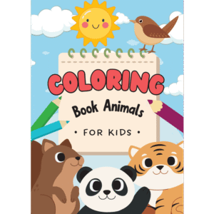 coloring animal book