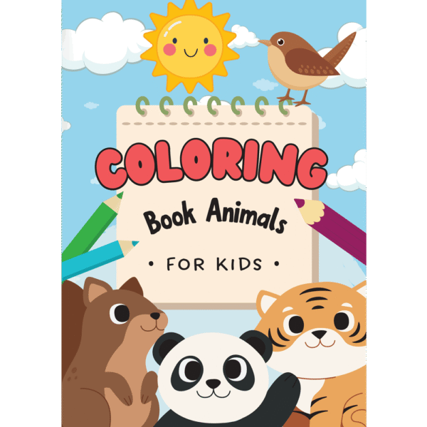 coloring animal book