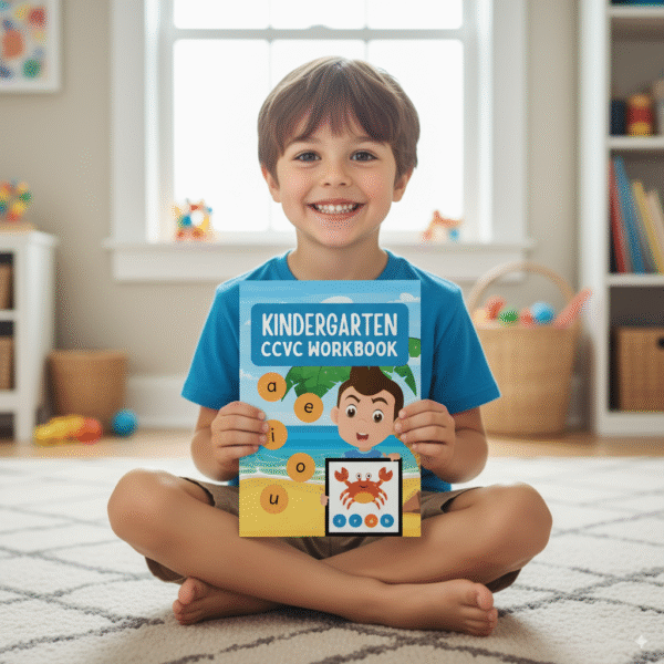kindergarten ccvc workbook