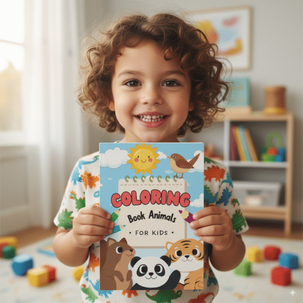 coloring animal book